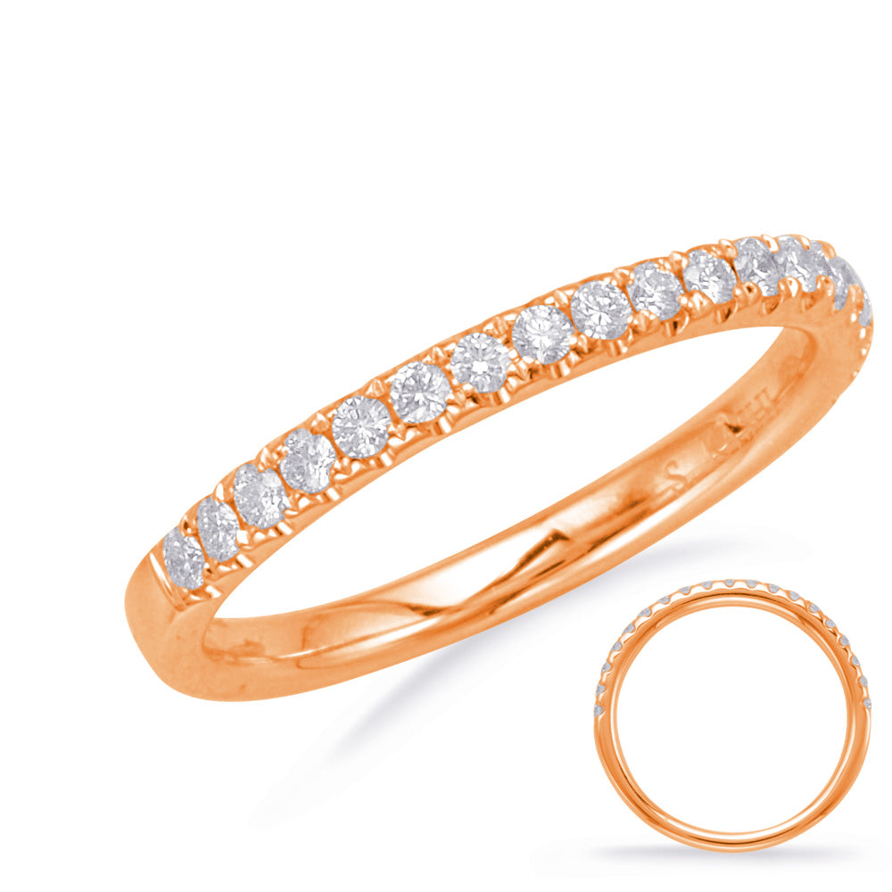 Rose Gold Matching Band - EN8011-BRG