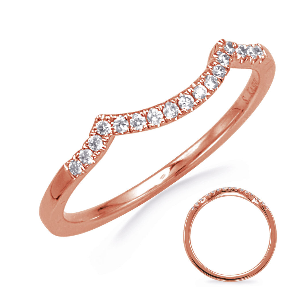 Rose Gold Matching Band - EN8012-B50RG