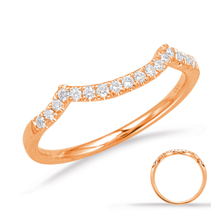 Rose Gold Matching Band - EN8012-B6X4MRG