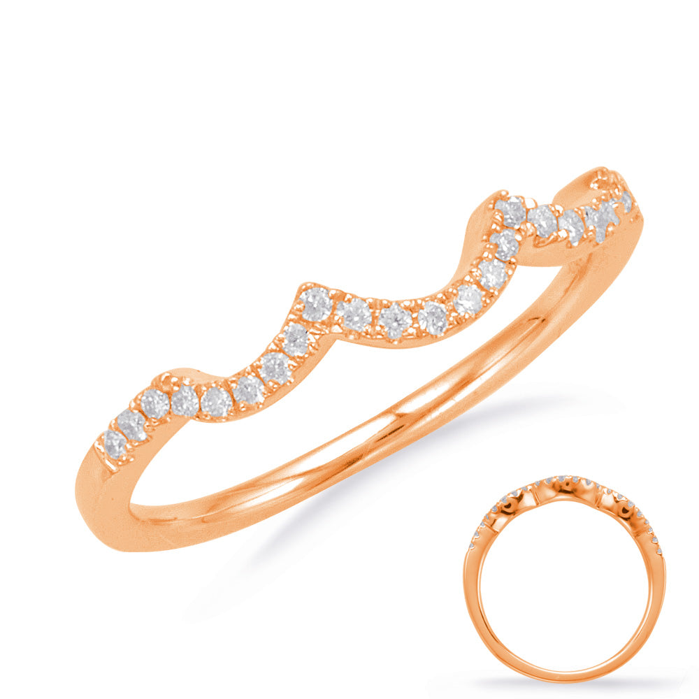 Rose Gold Matching Band - EN8013-B6X4MRG