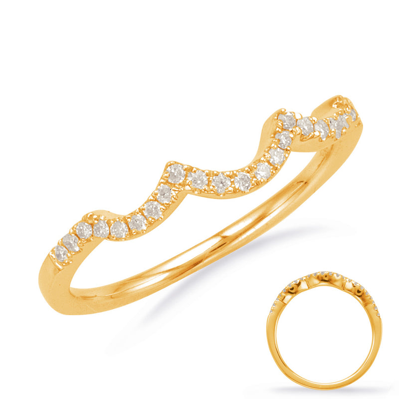 Yellow Gold Matching Band - EN8013-B6X4MYG