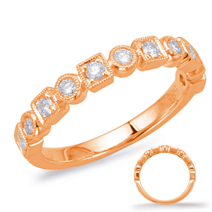 Rose Gold Matching Band - EN8015-BRG