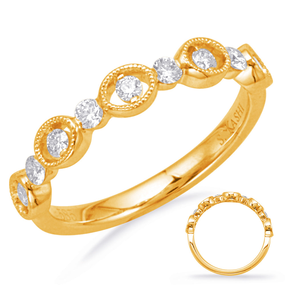 Yellow Gold Matching Band - EN8016-BYG