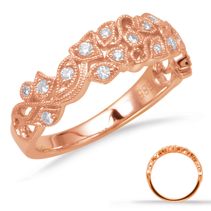 Rose Gold Matching Band - EN8020-B10RG