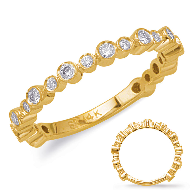 Yellow Gold Matching Band - EN8022-BYG