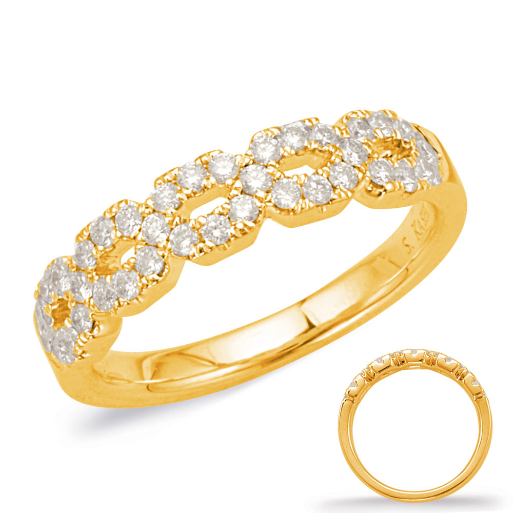 Yellow Gold Matching Band - EN8028-BYG