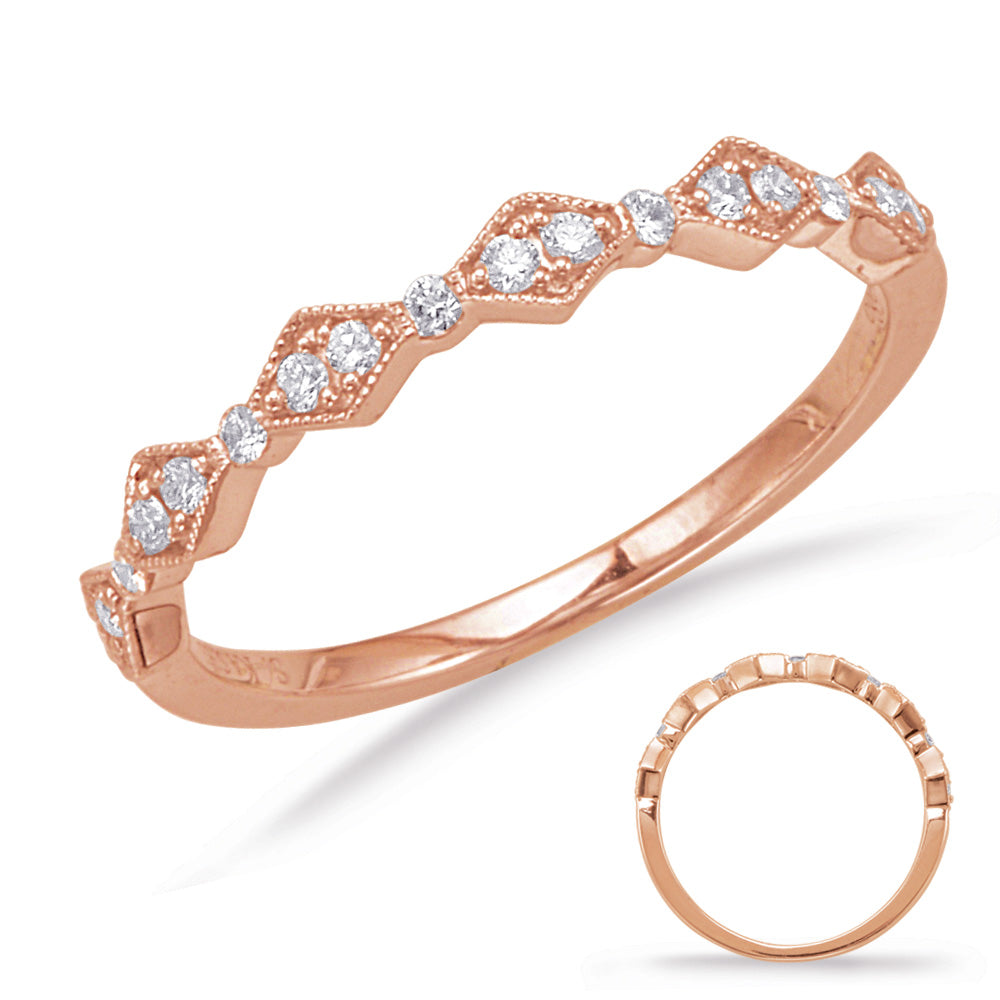 Rose Gold Matching Band - EN8031-BRG