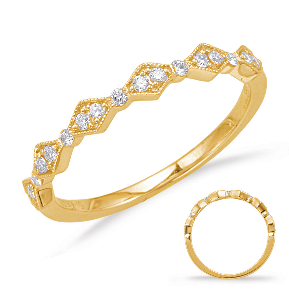 Yellow Gold Matching Band - EN8031-BYG