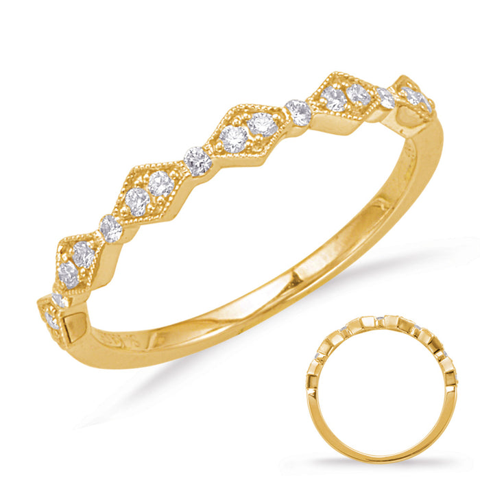 Yellow Gold Matching Band - EN8031-BYG