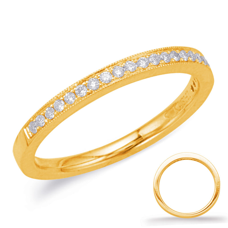 Yellow Gold Matching Band - EN8032-BYG