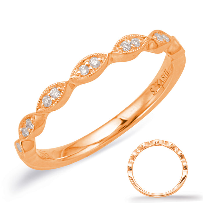 Rose Gold Matching Band - EN8038-B33RG