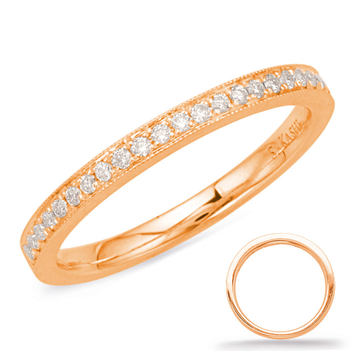 Rose Gold Matching Band - EN8039-BRG