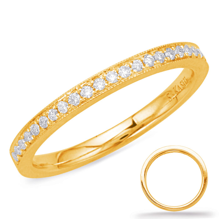 Yellow Gold Matching Band - EN8039-BYG