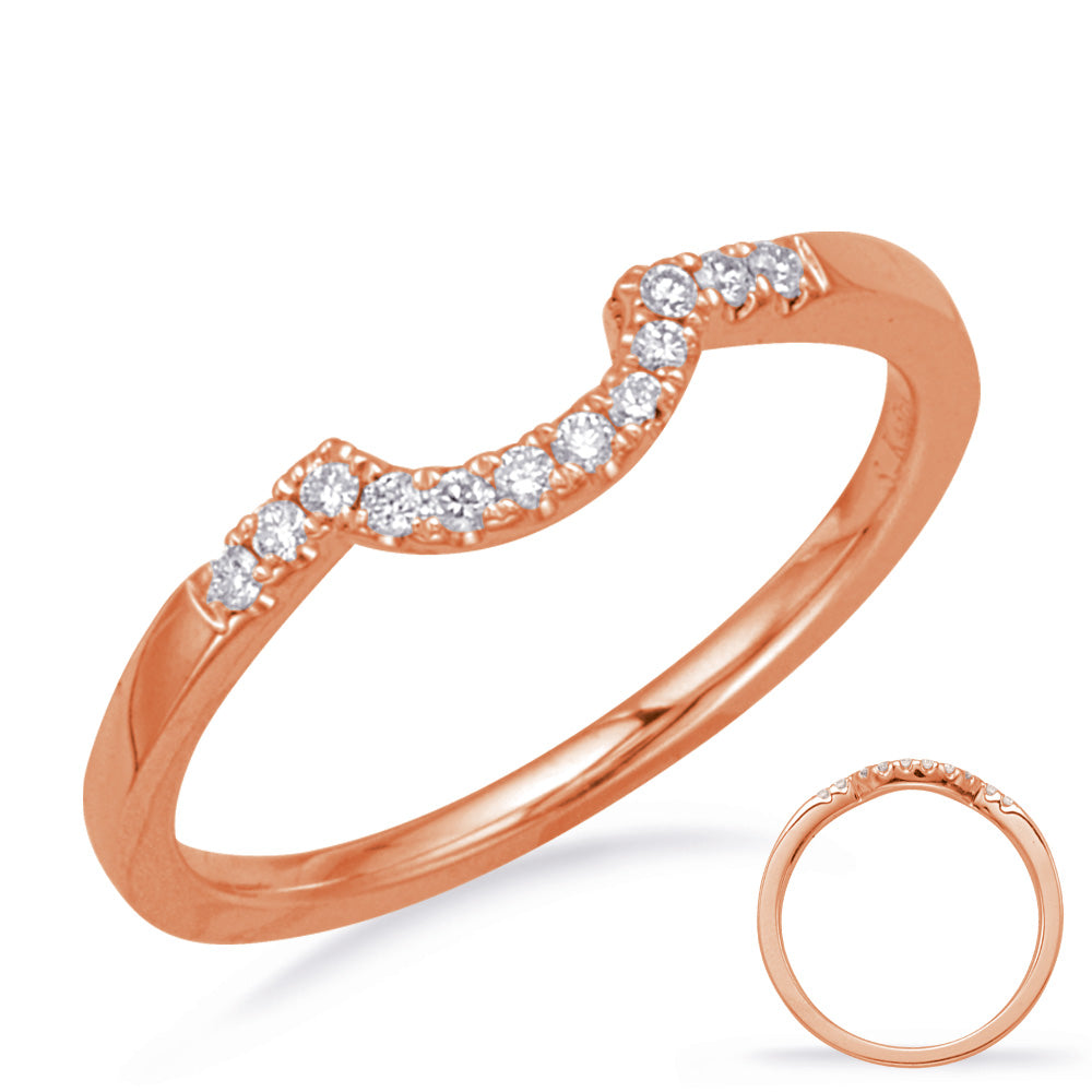 Rose Gold Matching Band - EN8042-B8X4MQRG