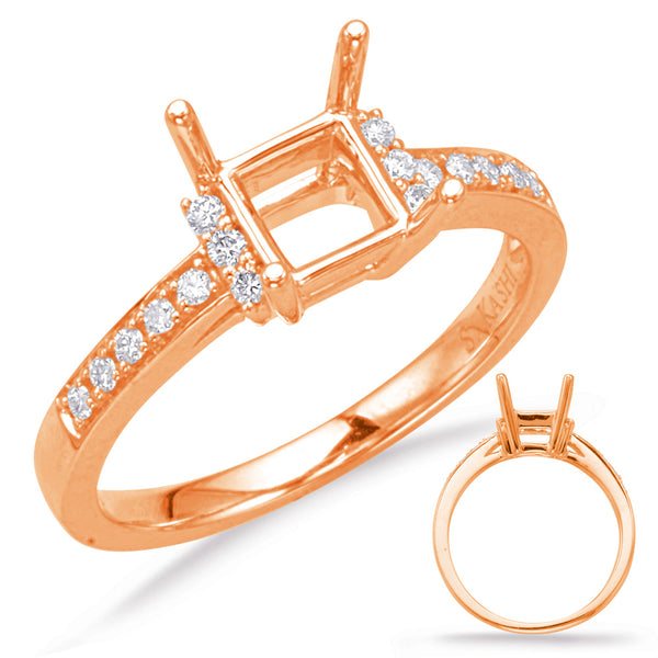 Rose Gold Engagement Ring - EN8047-5.0MRG