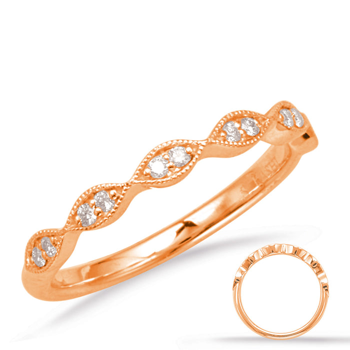 Rose Gold Matching Band - EN8048-BRG