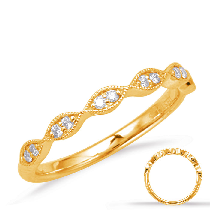 Yellow Gold Matching Band - EN8048-BYG