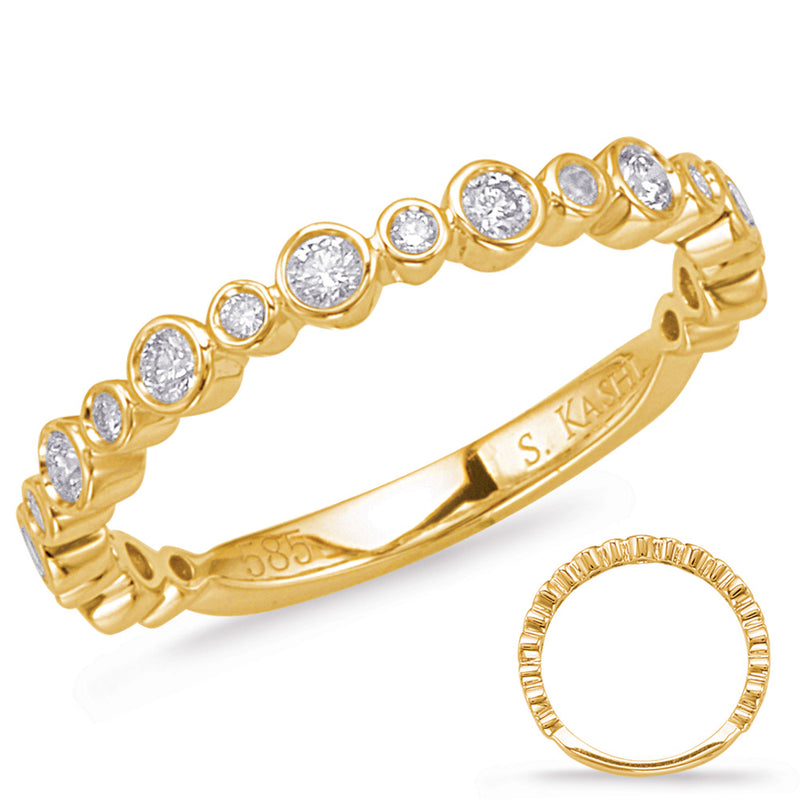 Yellow Gold Matching Band - EN8054-BYG