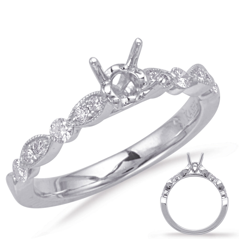 Platinum Engagement Ring - EN8055-2PL