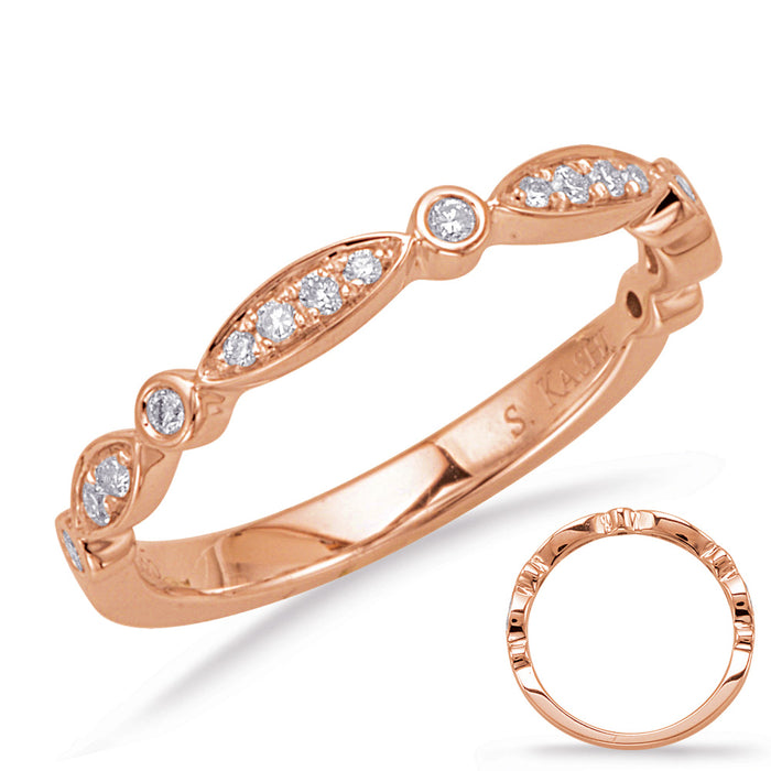 Rose Gold Matching Band - EN8056-BRG