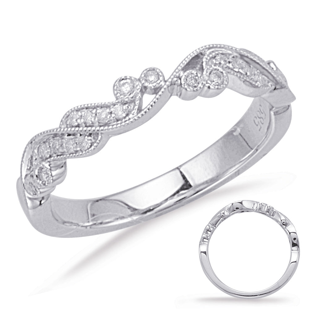 White Gold Matching Band - EN8060-B10WG