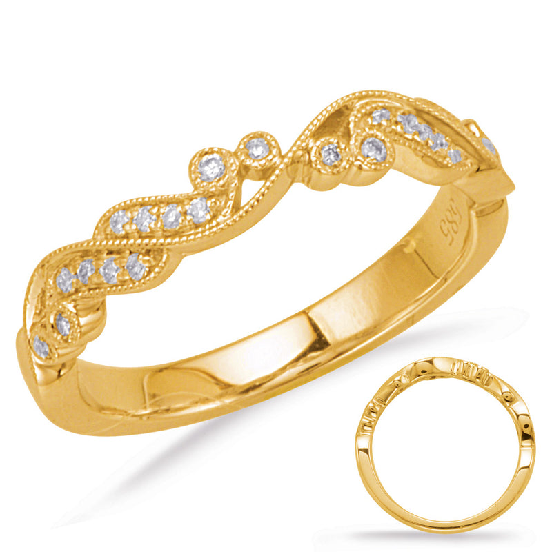 Yellow Gold Matching Band - EN8060-B10YG