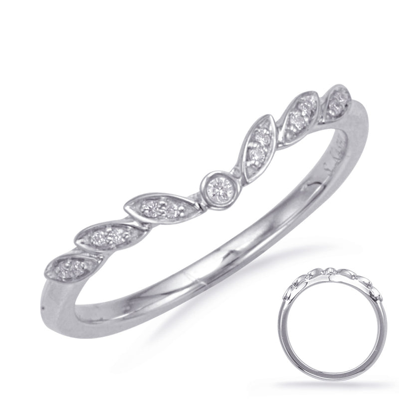 White Gold Matching Band - EN8067-B33WG