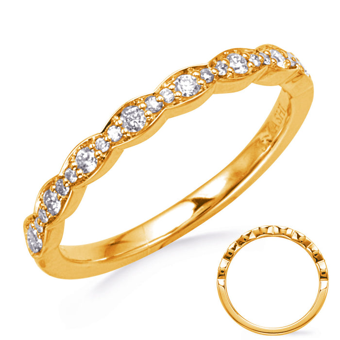 Yellow Gold Matching Band - EN8070-B50YG