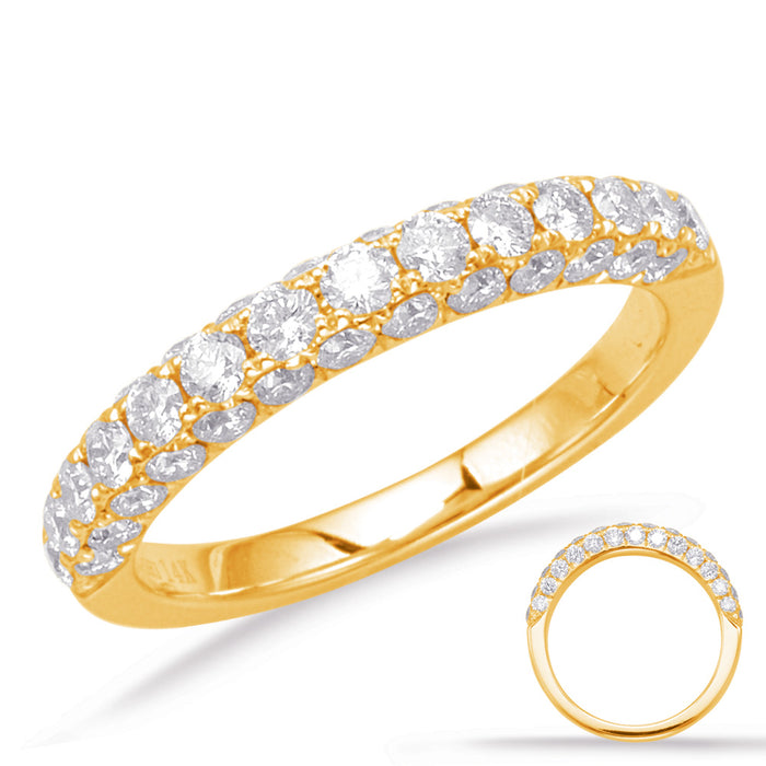 Yellow Gold Matching Band - EN8077-BYG