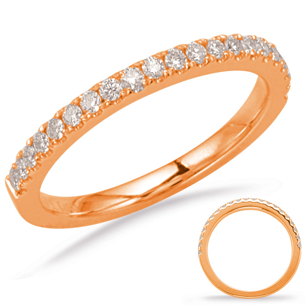 Rose Gold Matching Band - EN8083-BRG