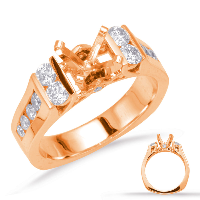 Rose Gold Engagement Ring - EN8085RG