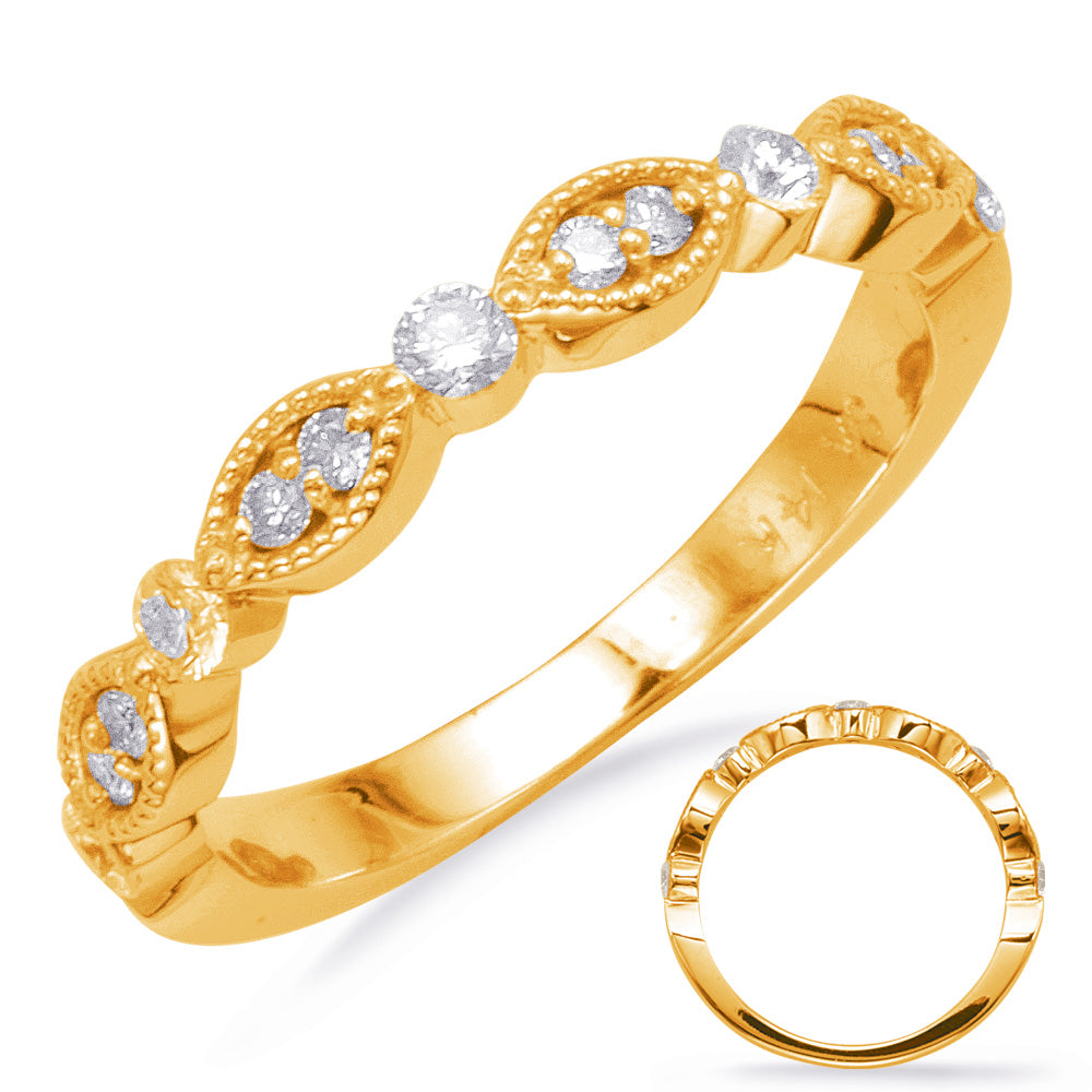 Yellow Gold Matching Band - EN8088-BYG