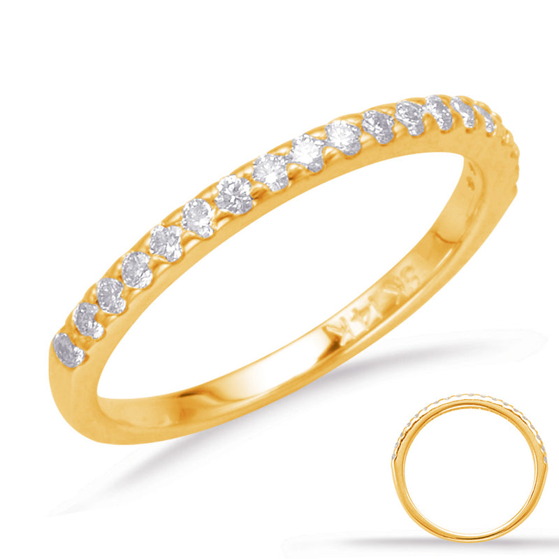 Yellow Gold Matching Band - EN8089-BYG