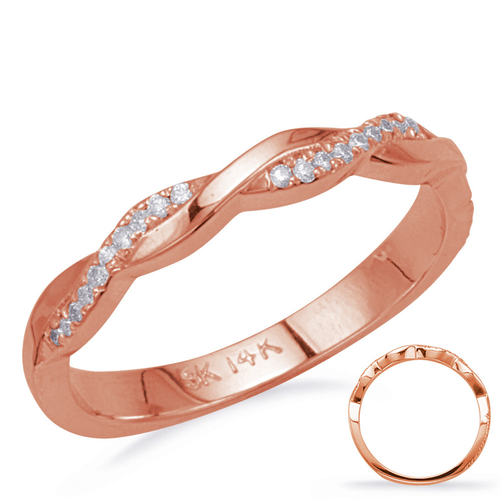 Rose Gold Matching Band - EN8091-BRG