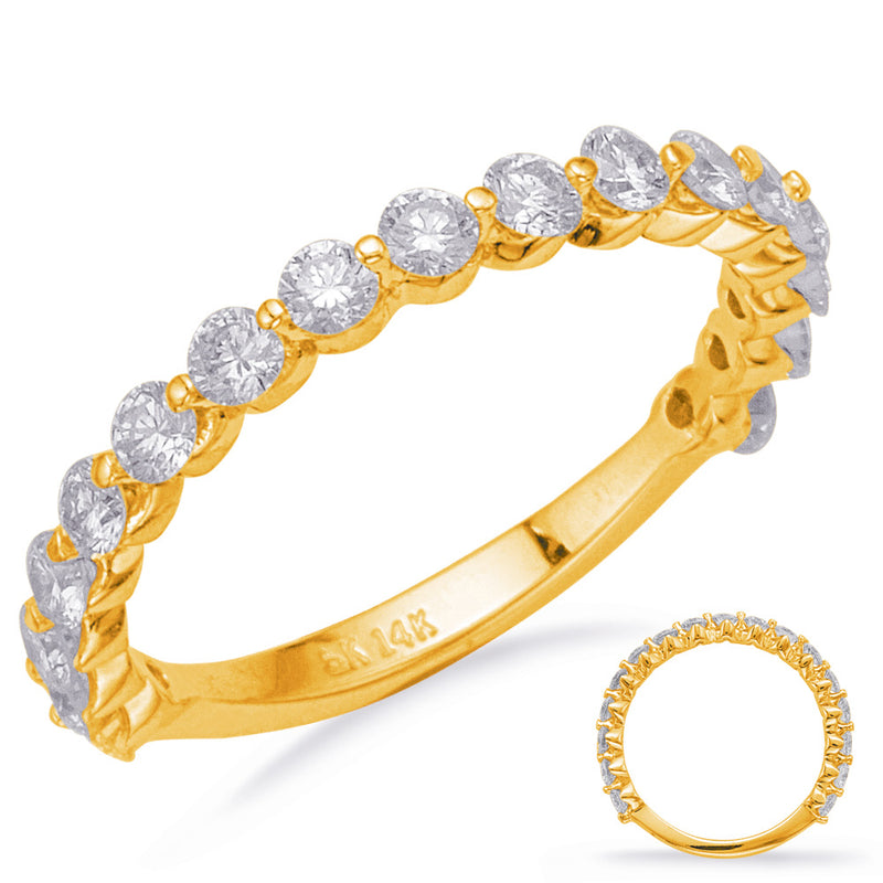 Yellow Gold Matching Band - EN8095-BYG