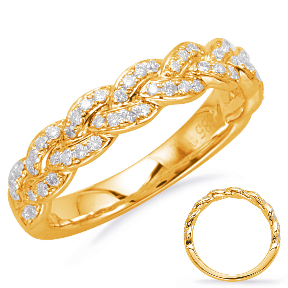 Yellow Gold Matching Band - EN8101-BYG