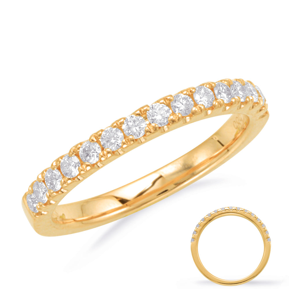 Yellow Gold Matching Band - EN8103-BYG