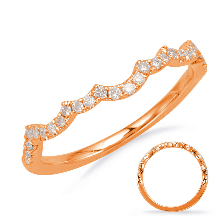 Rose Gold Matching Band - EN8109-B7X5MRG