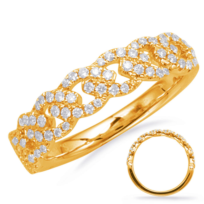 Yellow Gold Matching Band - EN8110-BYG