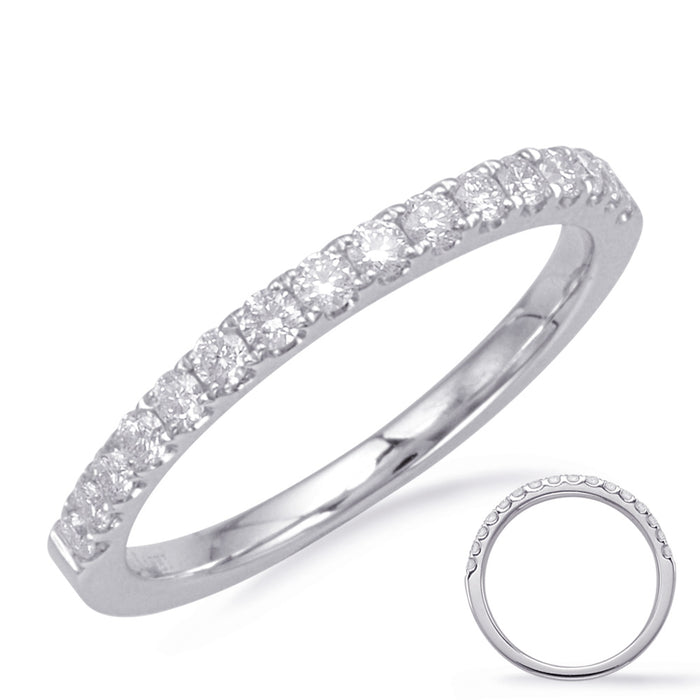 White Gold Matching Band - EN8111-B50WG