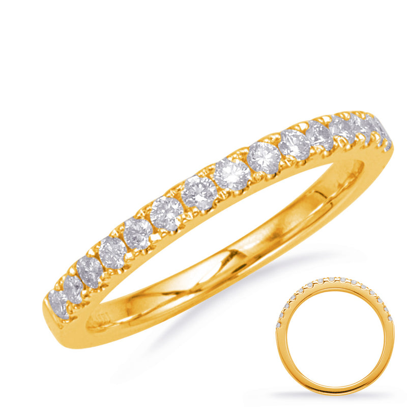 Yellow Gold Matching Band - EN8111-B75YG