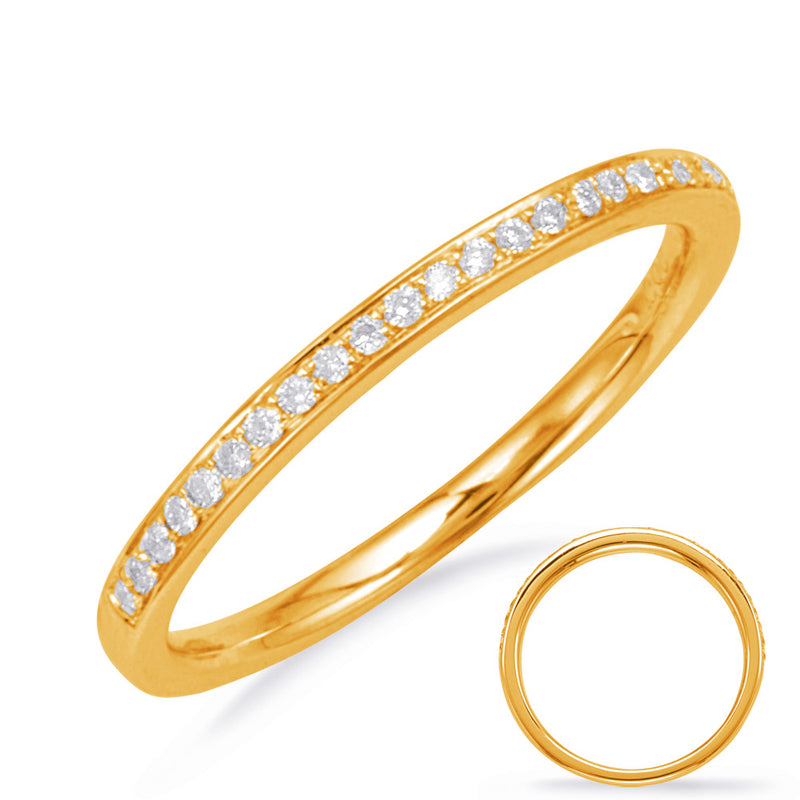 Yellow Gold Matching Band - EN8112-B125YG