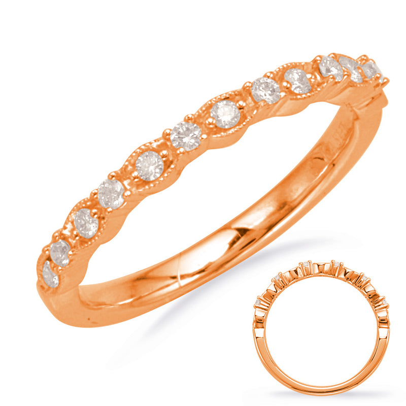 Rose Gold Matching Band - EN8114-BRG