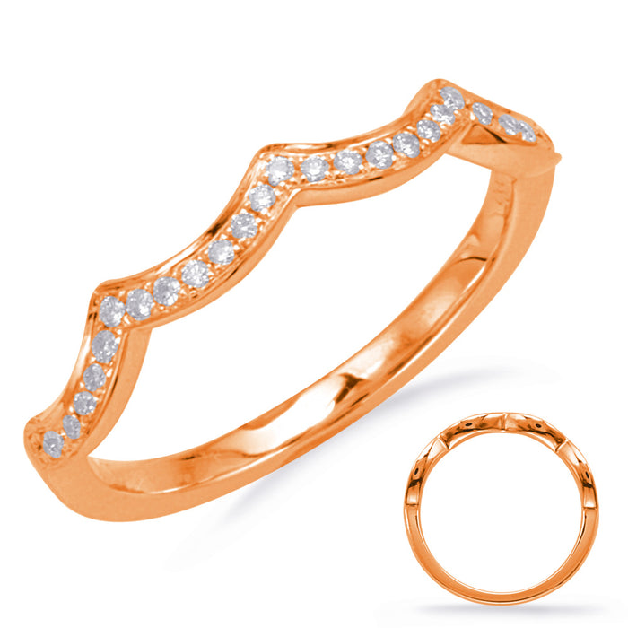 Rose Gold Matching Band - EN8115-BRG