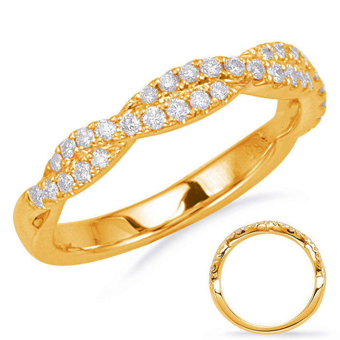 Yellow Gold Matching Band - EN8116-BYG