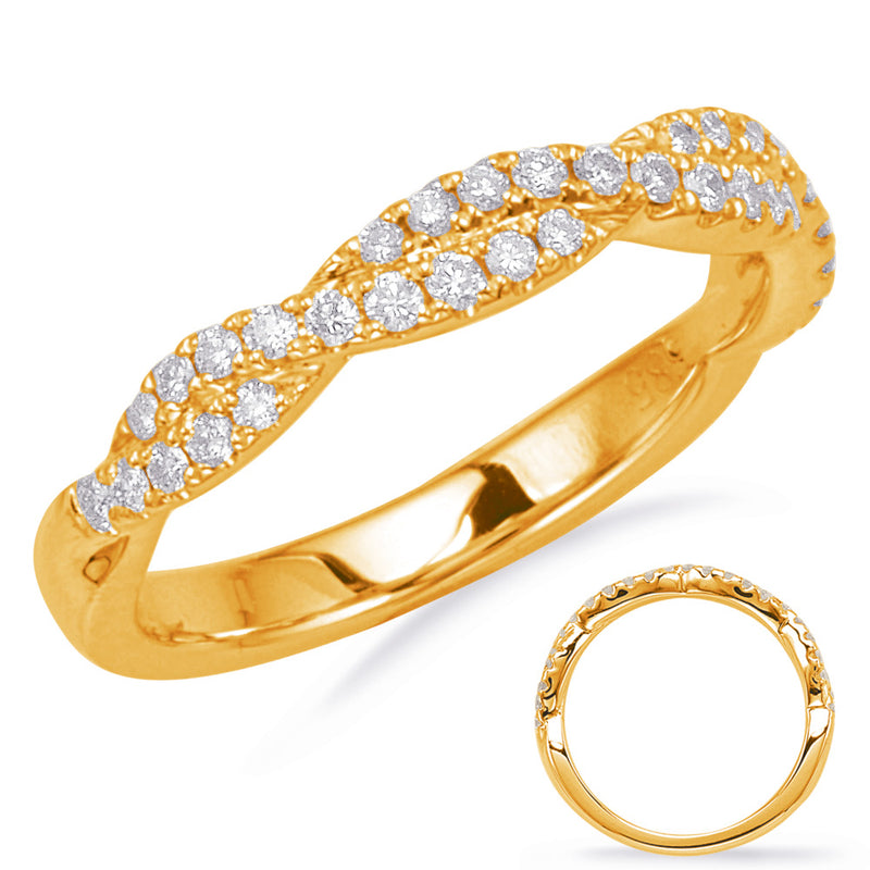 Yellow Gold Matching Band - EN8116-BYG