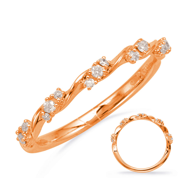 Rose Gold Matching Band - EN8118-BRG