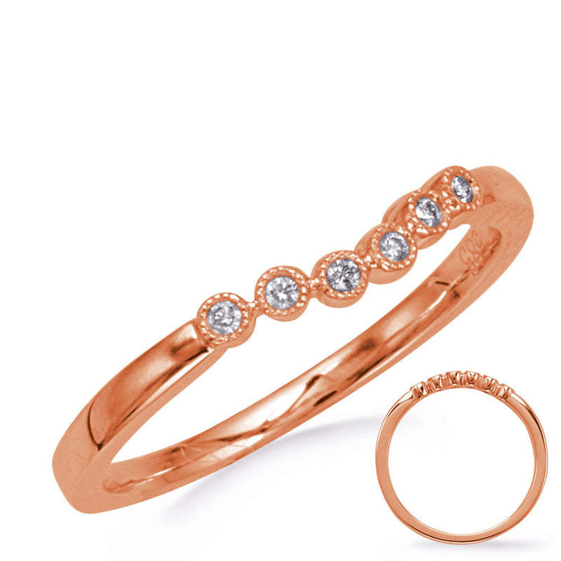 Rose Gold Matching Band - EN8125-B6X4MRG