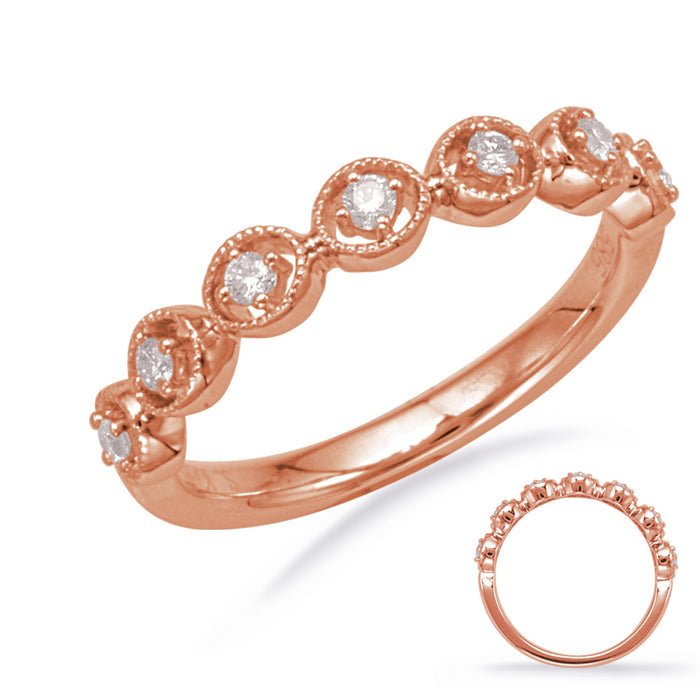 Rose Gold Matching Band - EN8131-BRG