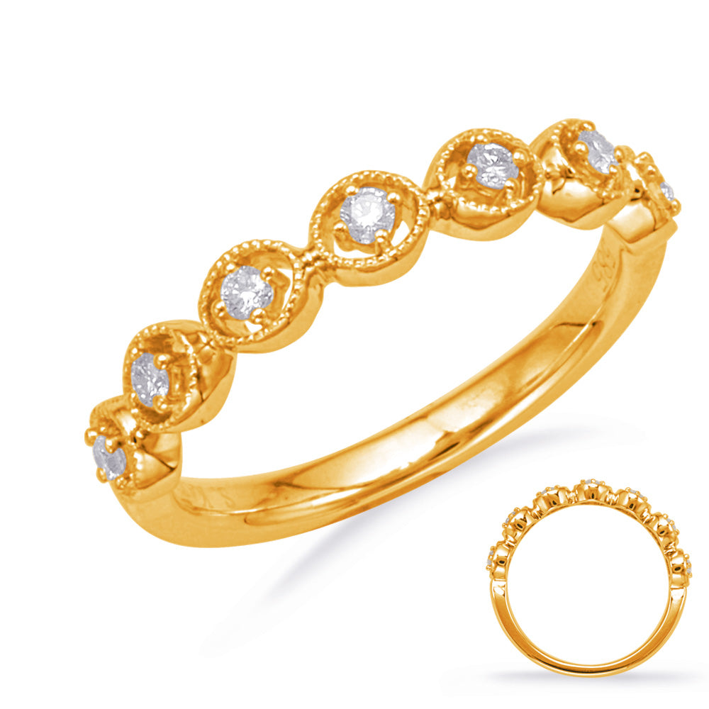 Yellow Gold Matching Band - EN8131-BYG